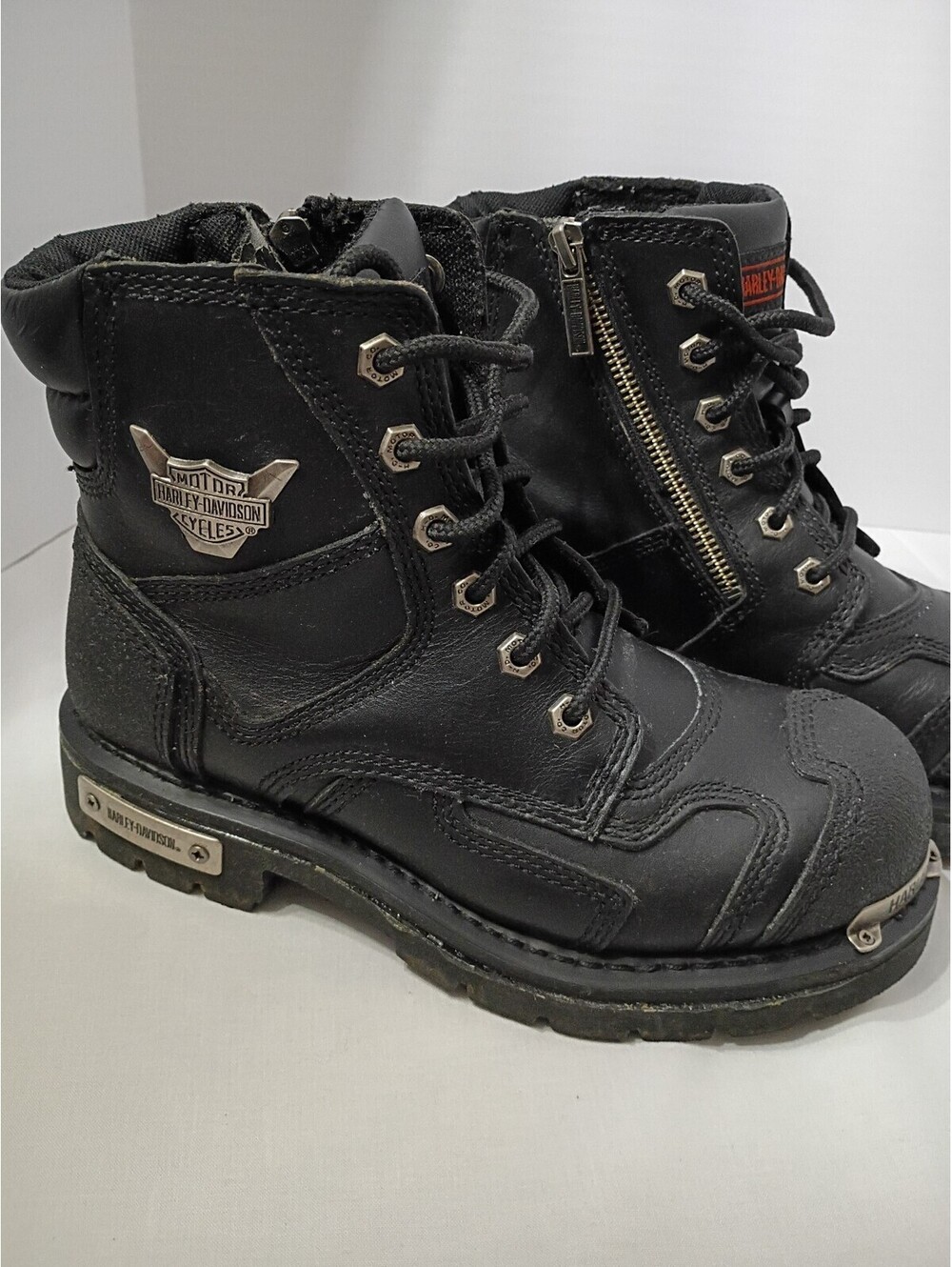Harley Davidson Stealth Women's Leather Riding Boots